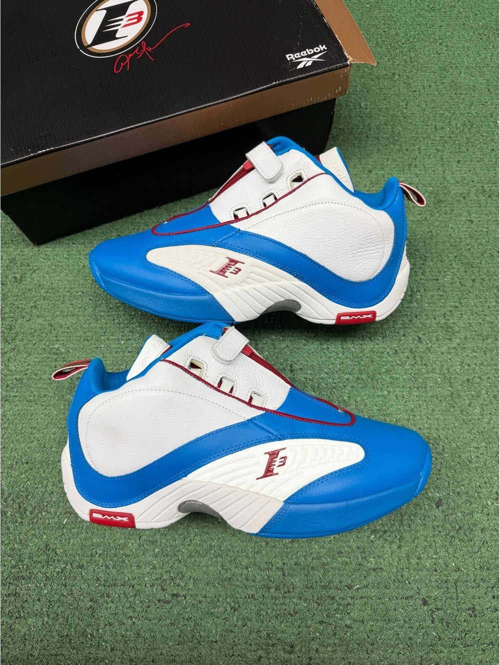 REEBOK ANSWER IV DYNAMIC BLUE SIZE 11.5